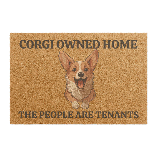 Corgi Owned Home - Doormat