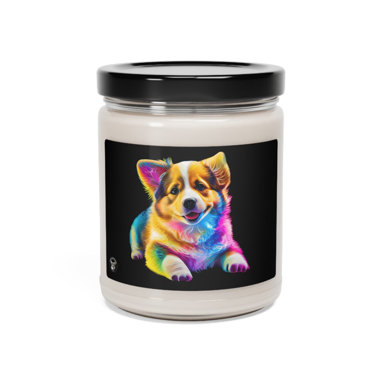 Colorful Corgi - Scented Soy Candle