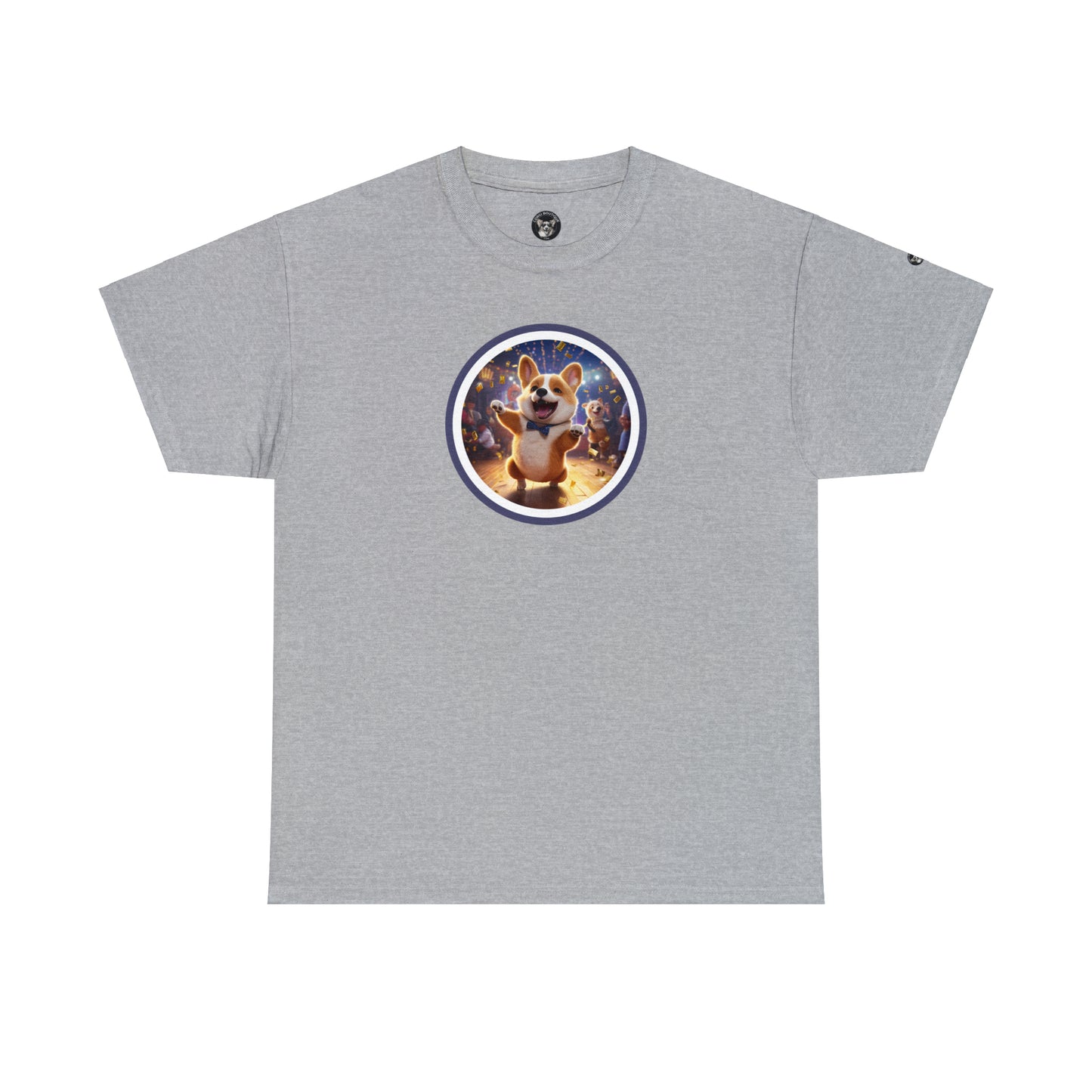 Boogaloo Corgi - Unisex Heavy Cotton Tee