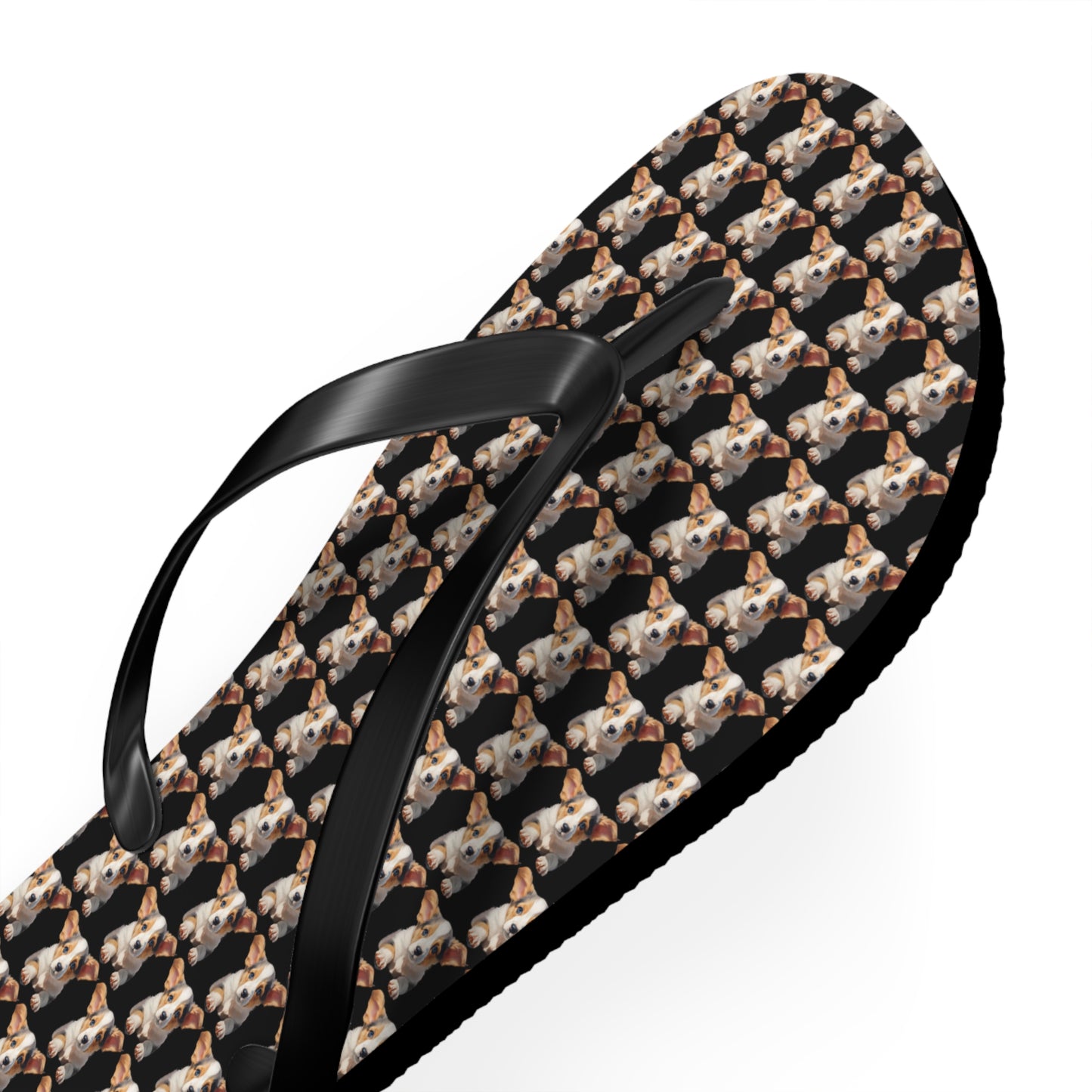 Puppy Love Mosaic Flip-Flops