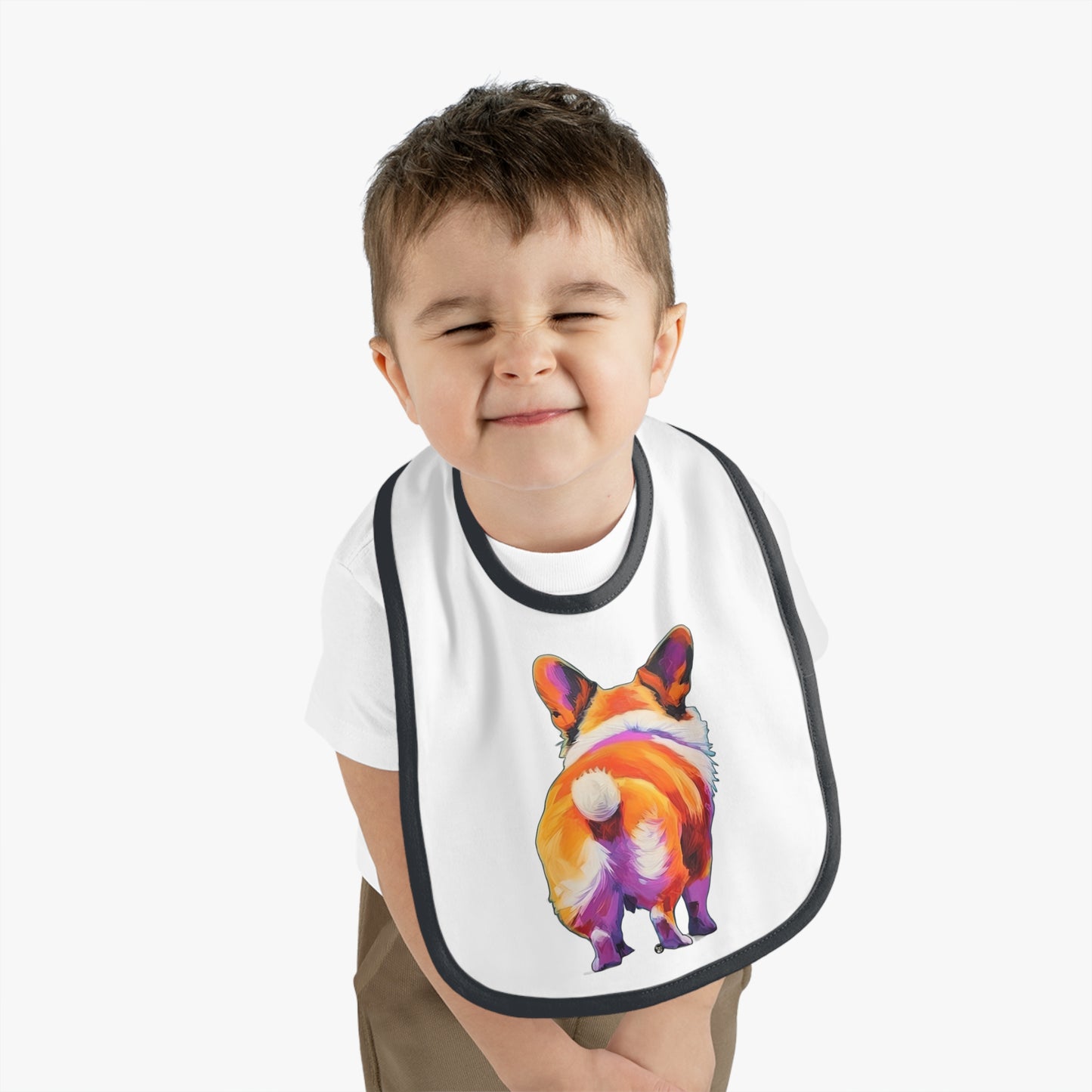 Corgi Butt - Baby Bib
