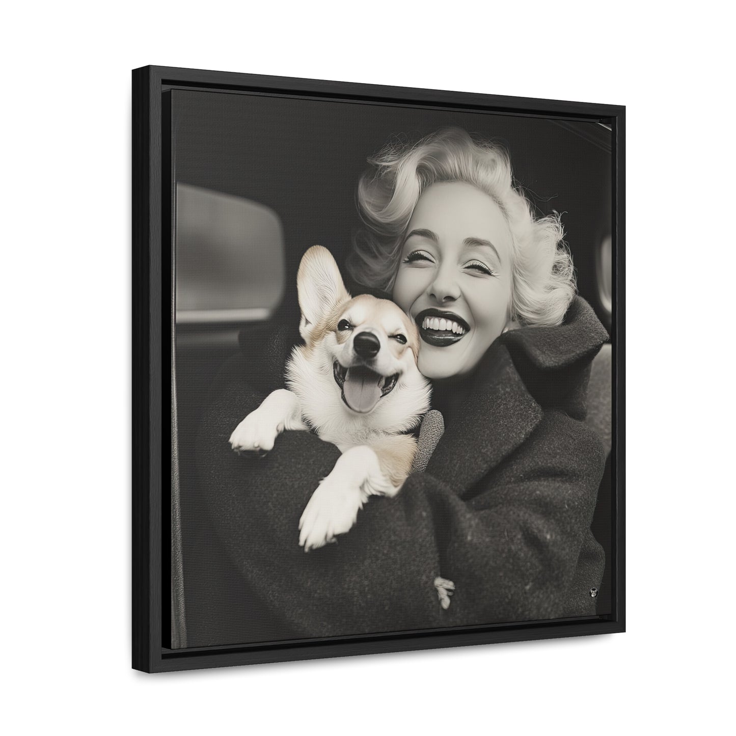 Marilyn's Bestie - Framed on Canvas