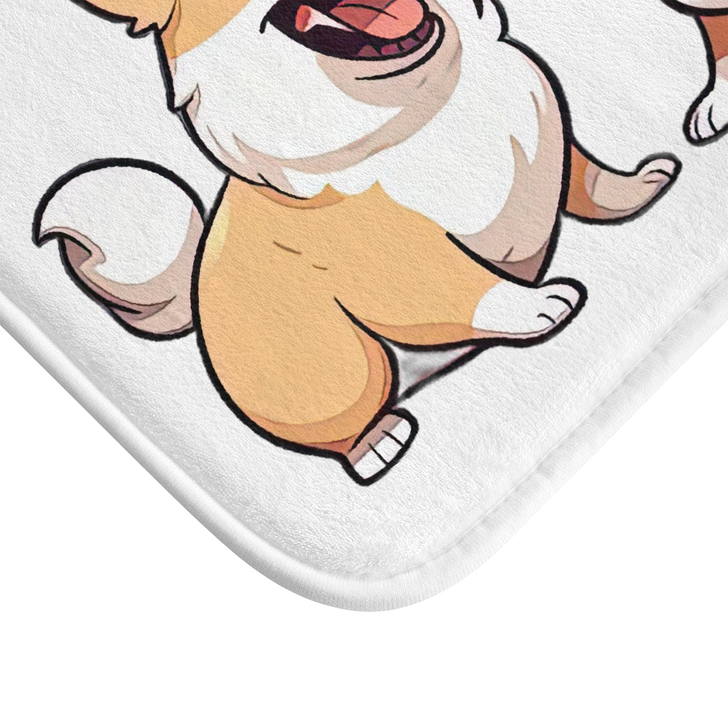 Corgi Couple - Bath Mat