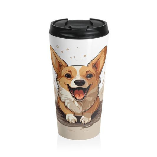 Corgi Cuteness - Travel Mug