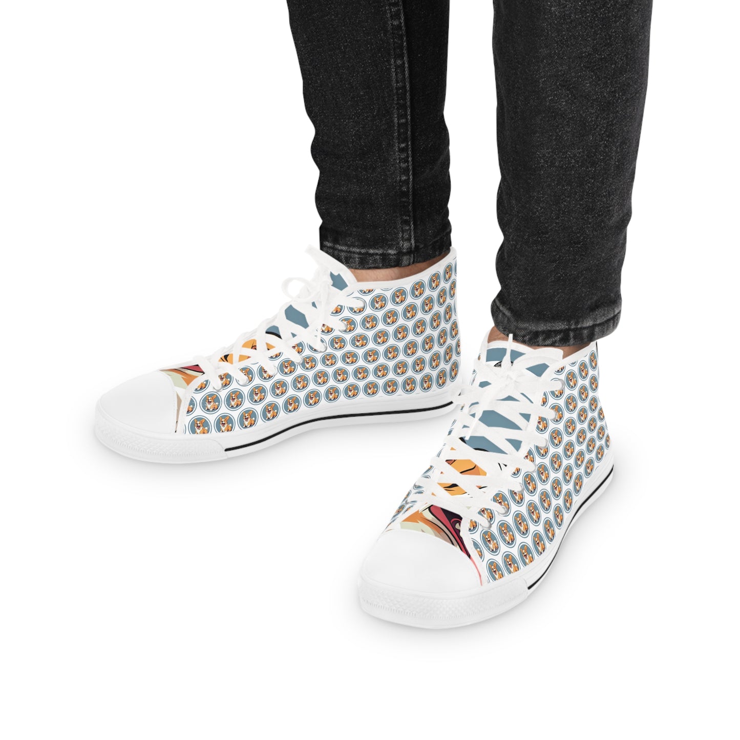 Jolly Jiggler Mosaic - Men's High Top Sneakers