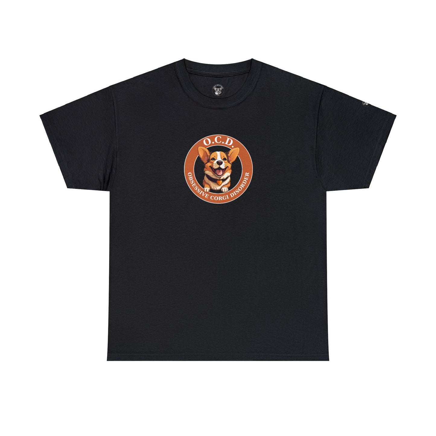 O.C.D. Obsessive Corgi Disorder - Unisex Heavy Cotton Tee