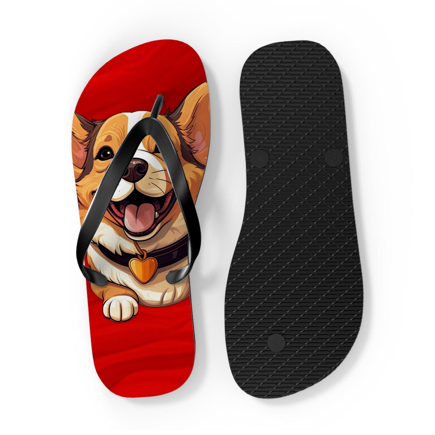 Puppy Love Flip-Flops