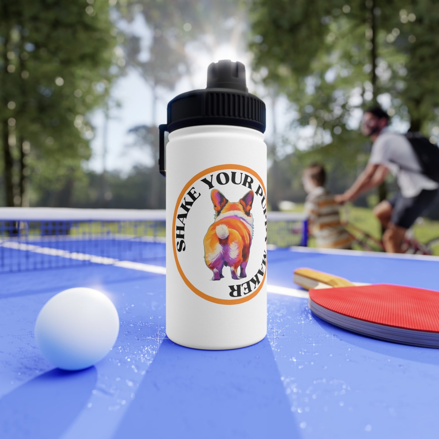 Shake Your Puppy Maker - Water Bottle with Sport Lid
