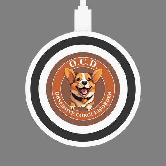 O.C.D. Obsessive Corgi Disorder - Quake Wireless Charging Pad
