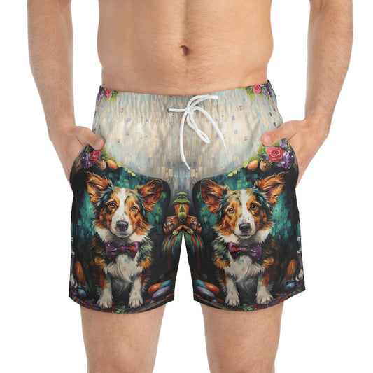 Formal Corgi - Swim Trunks