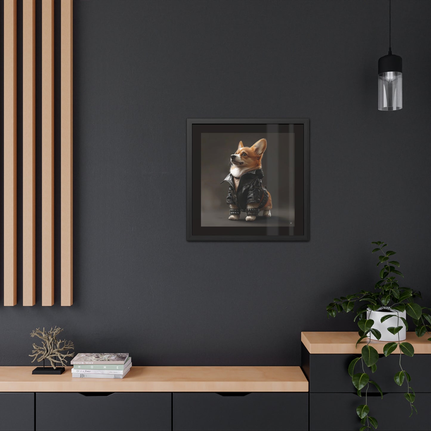 Leader of the Pack Framed Print