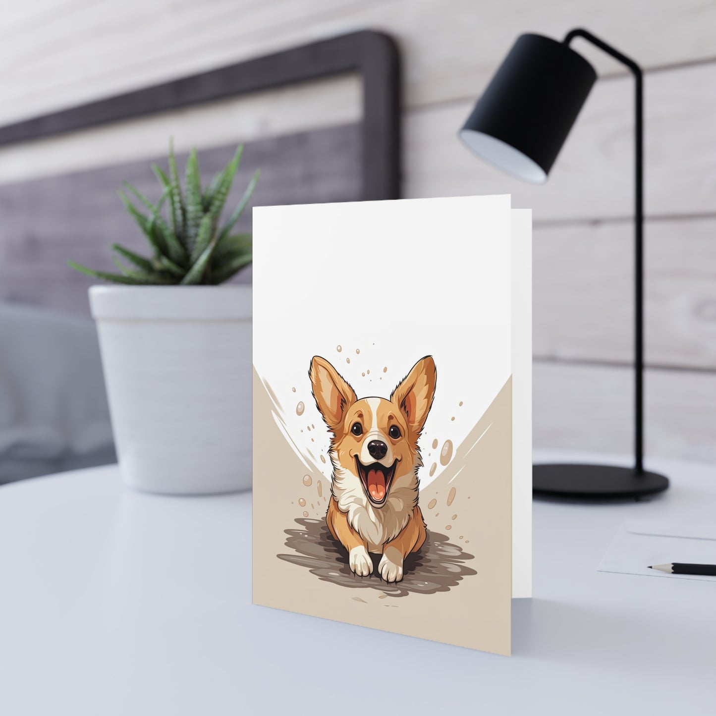 Corgi Cuteness - Greeting Card