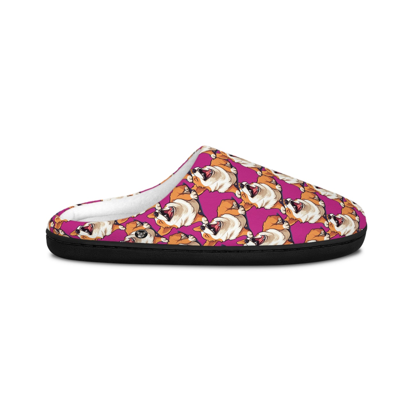 Comical Corgi Mosaic - Women's Slippers