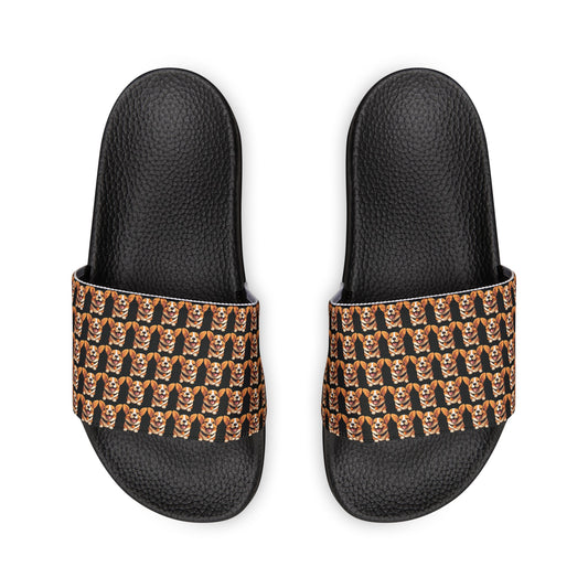 Puppy Love Mosaic - Men's Slide Sandals