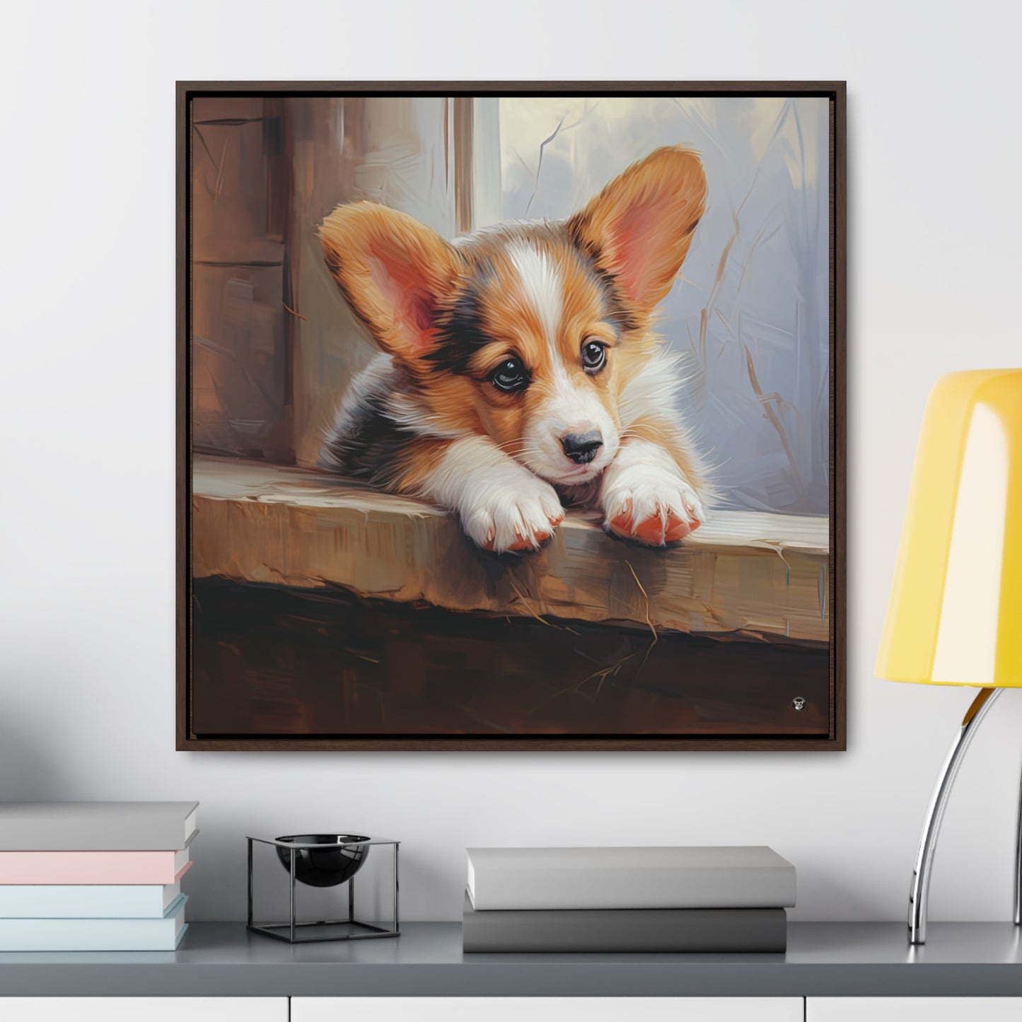 The Culprit - Framed on Canvas