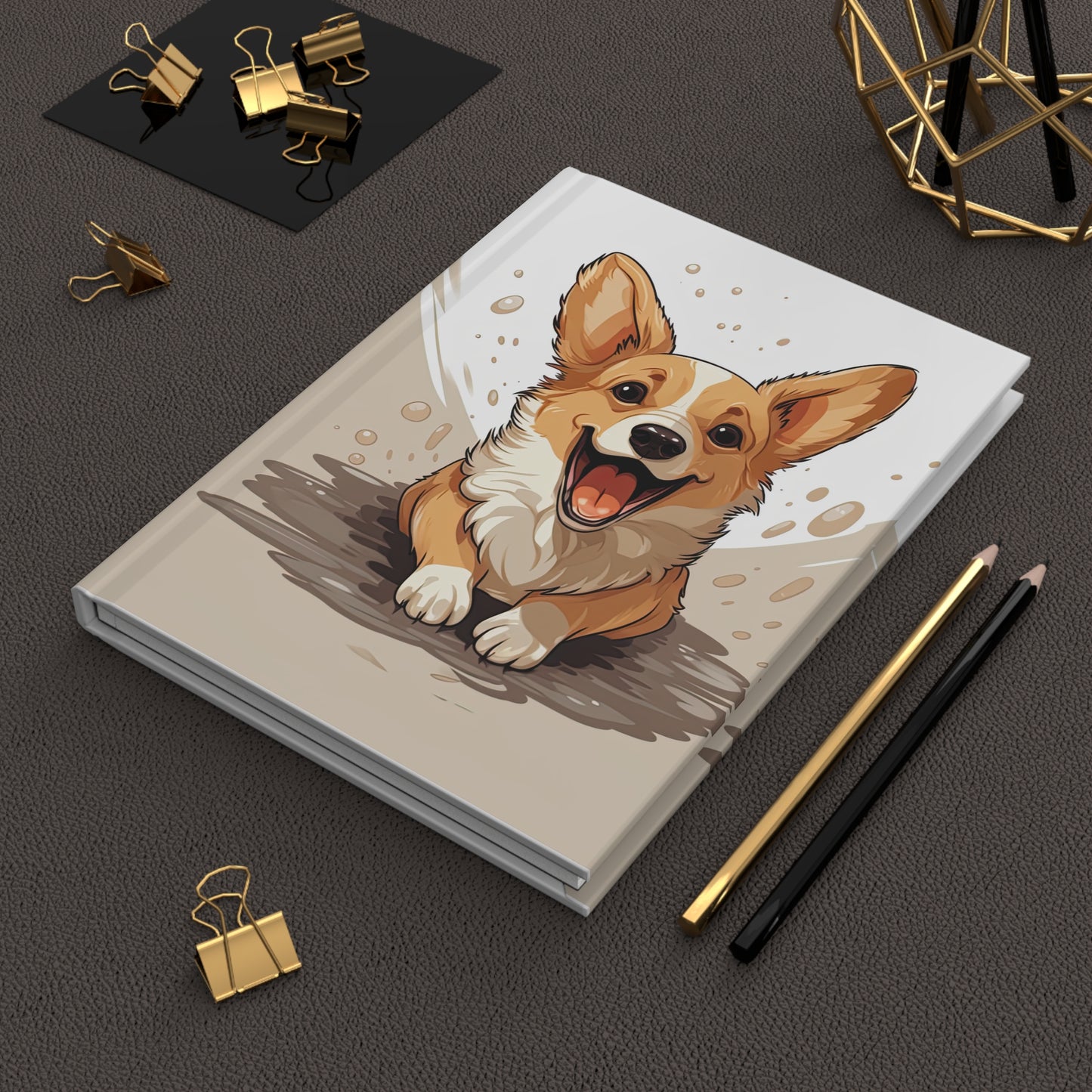 Corgi Cuteness - Hardcover Journal