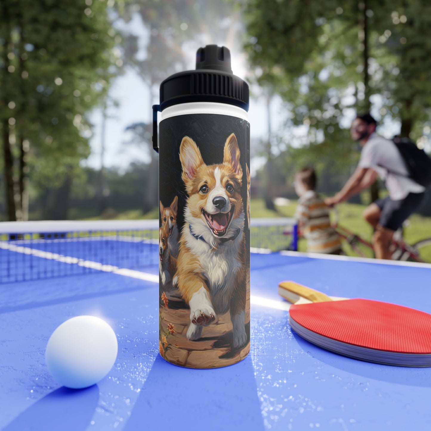 Welcome Home - Water Bottle with Sport Lid