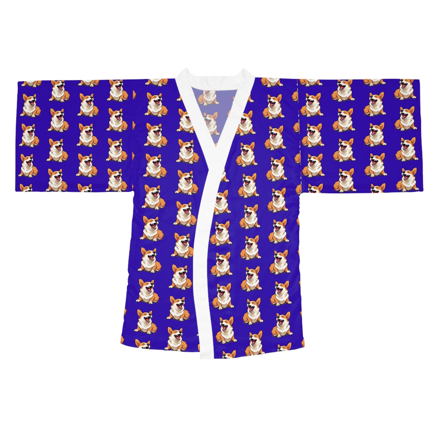 Comical Corgi Kimono Robe