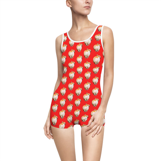 Baby Got Back Vintage One-Piece