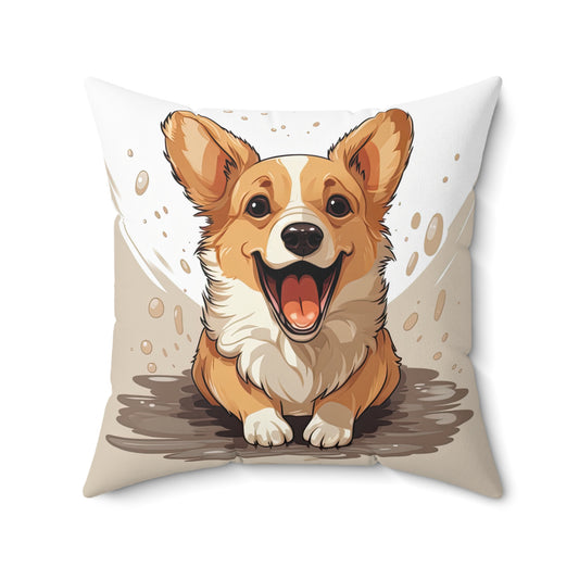Corgi Cuteness - Throw Pillow