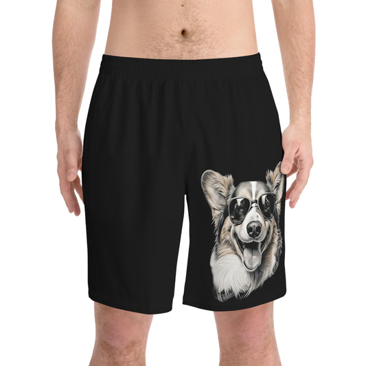 Corgi Cool - Board Shorts