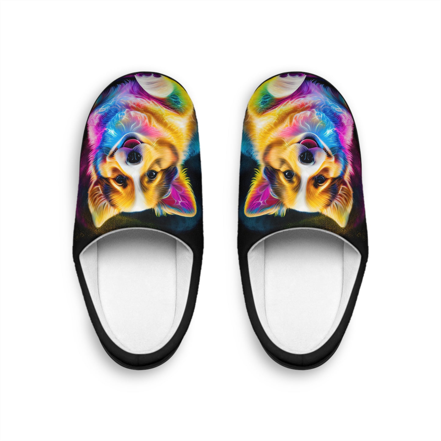 Colorful Corgi - Women's Slippers
