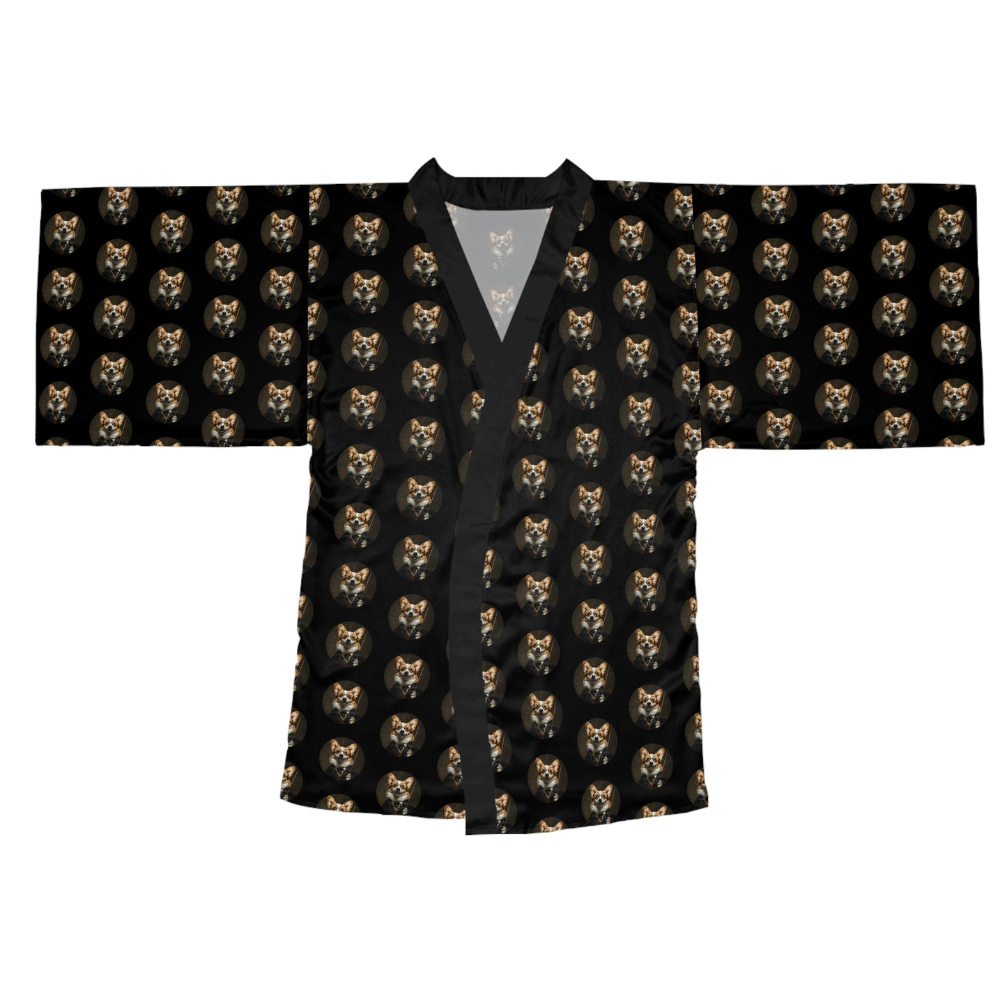 Corgi Potter Kimono Robe
