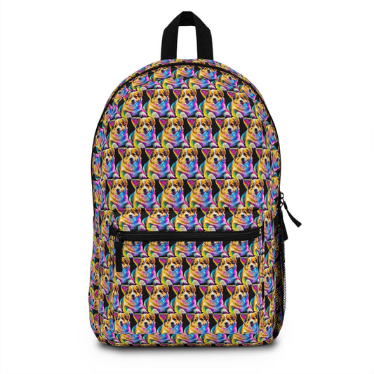 Colorful Corgi - Backpack