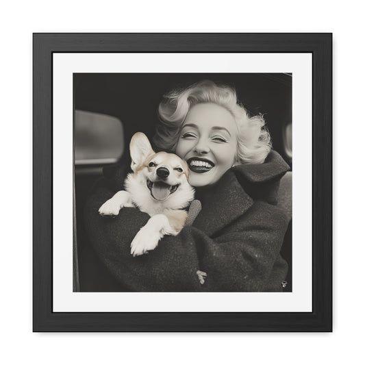 Marilyn's Bestie Framed Print