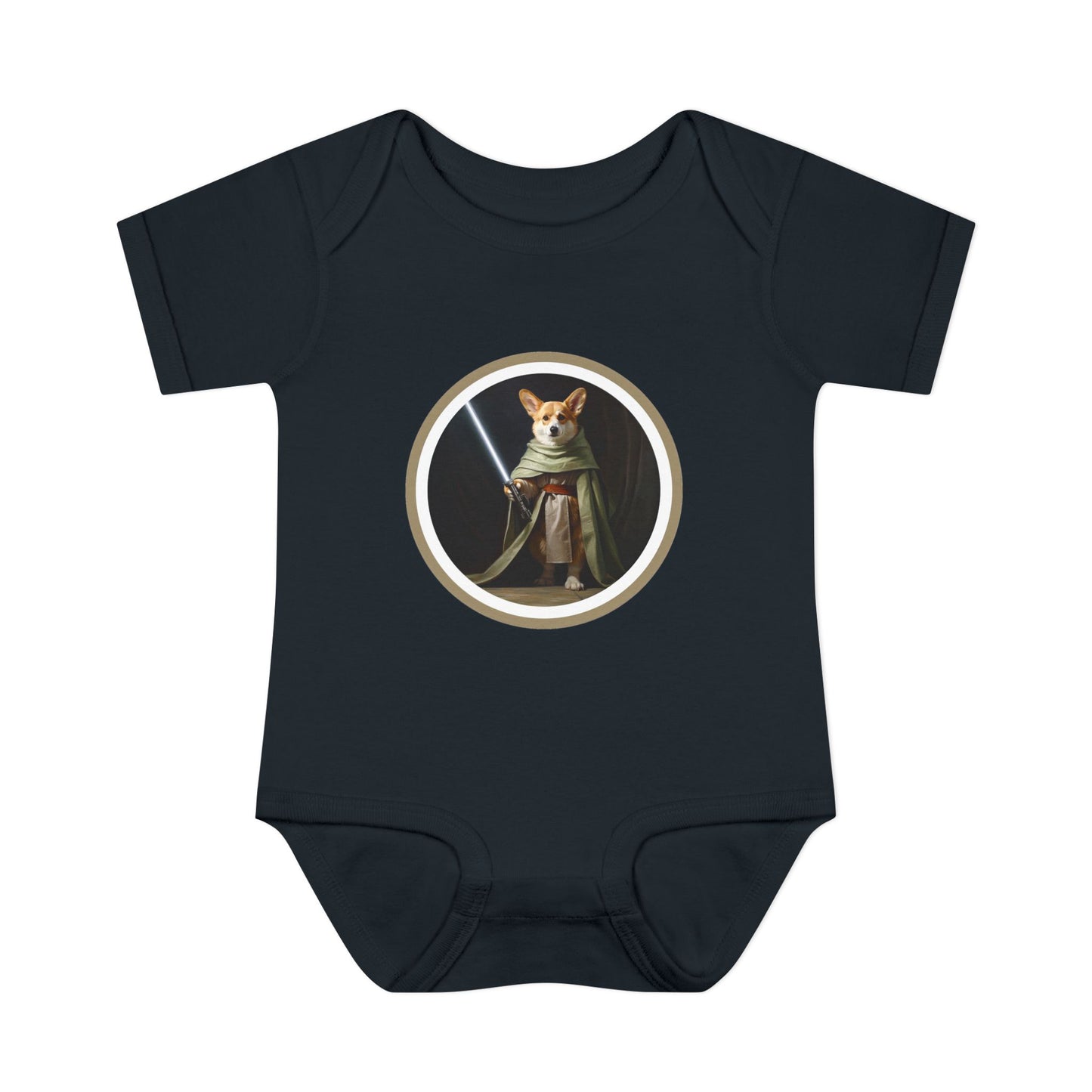 Jedi Corgi Infant Bodysuit