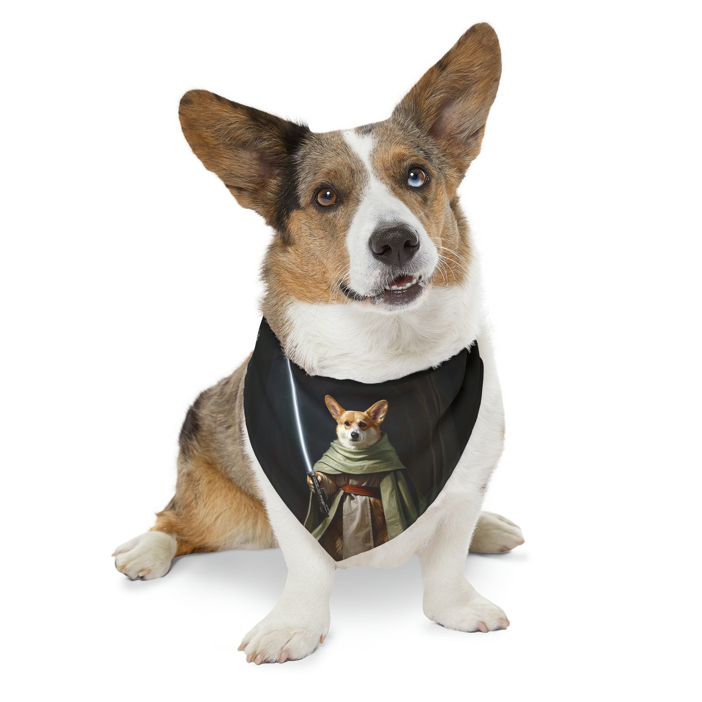 Jedi Corgi - Bandana Collar