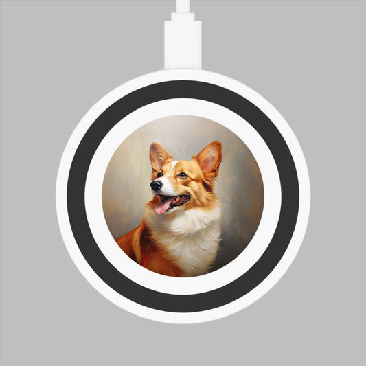 Pembroke Portrait - Quake Wireless Charging Pad