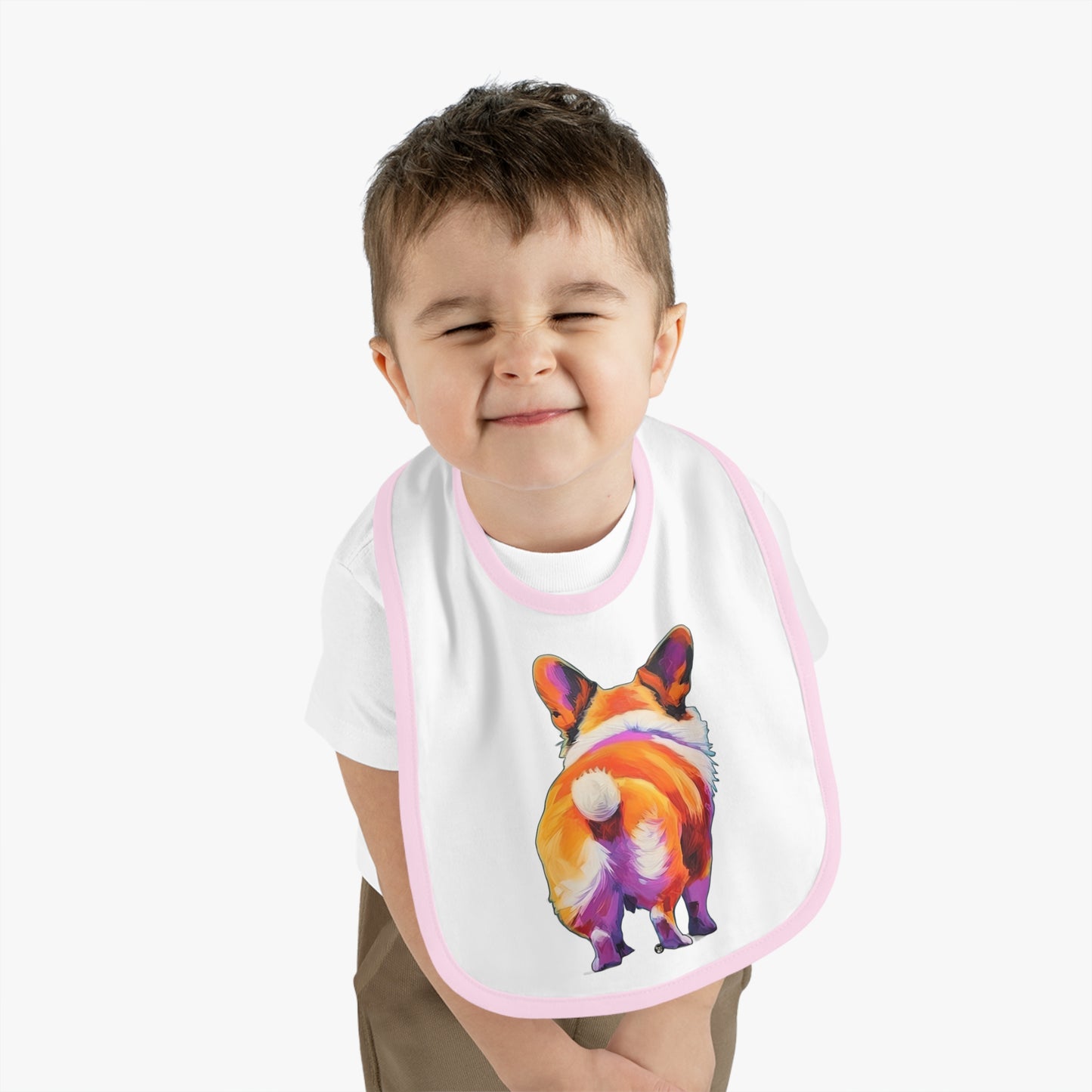 Corgi Butt - Baby Bib