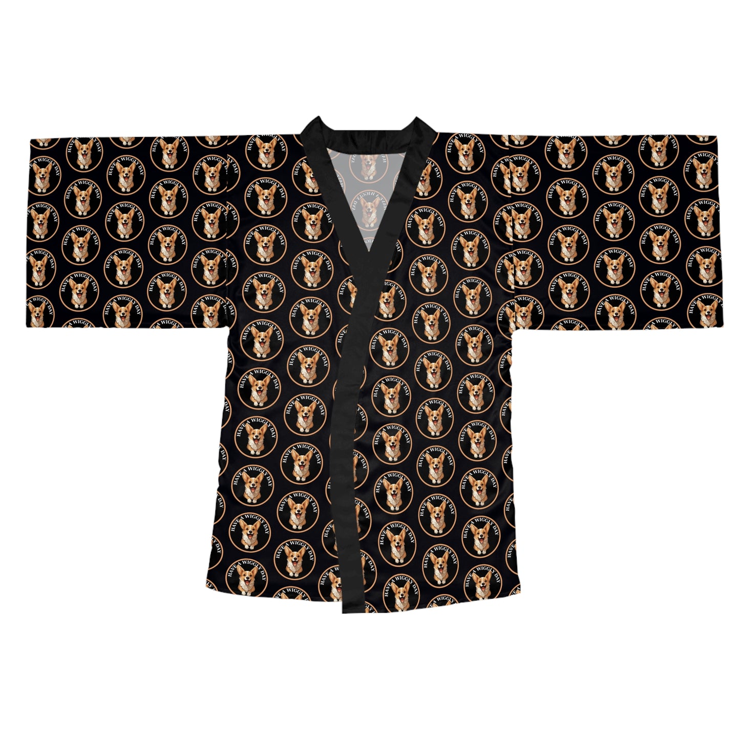 Have a Wiggly Day Kimono Robe