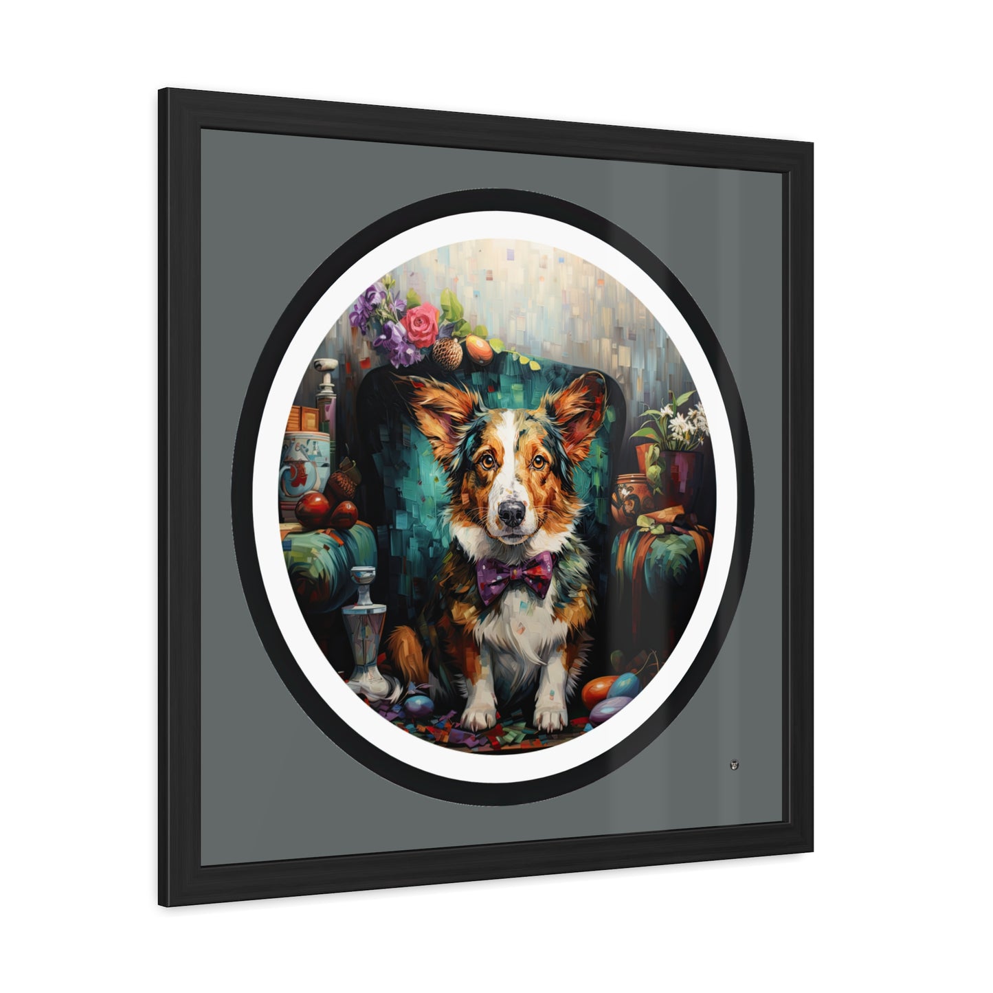 Formal Corgi - Framed Print