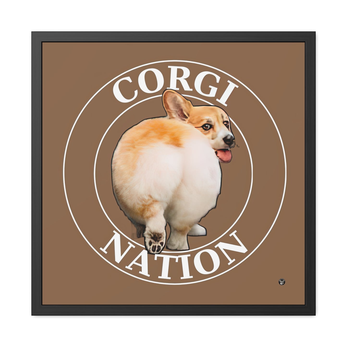 Corgi Nation - Framed Print