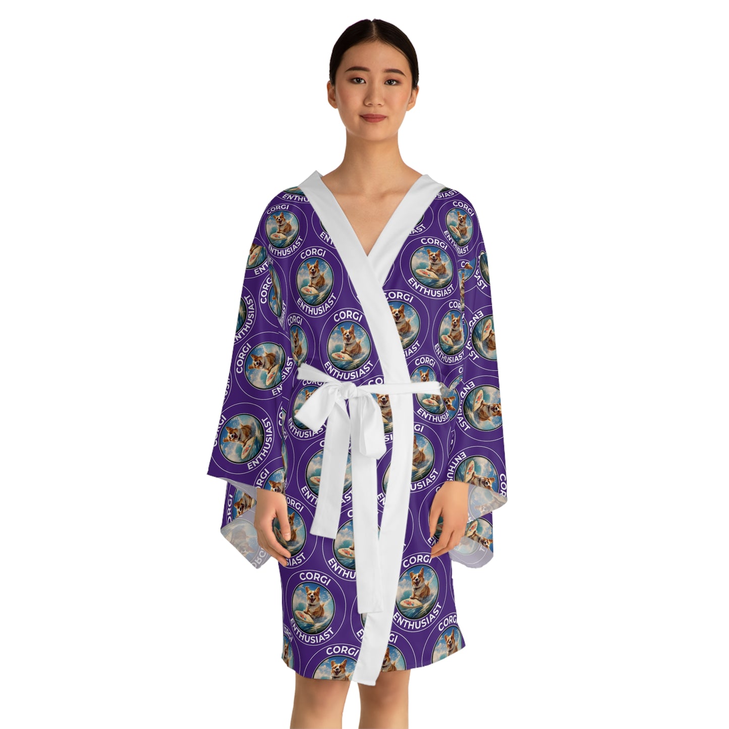 Corgi Enthusiast - Kimono Robe