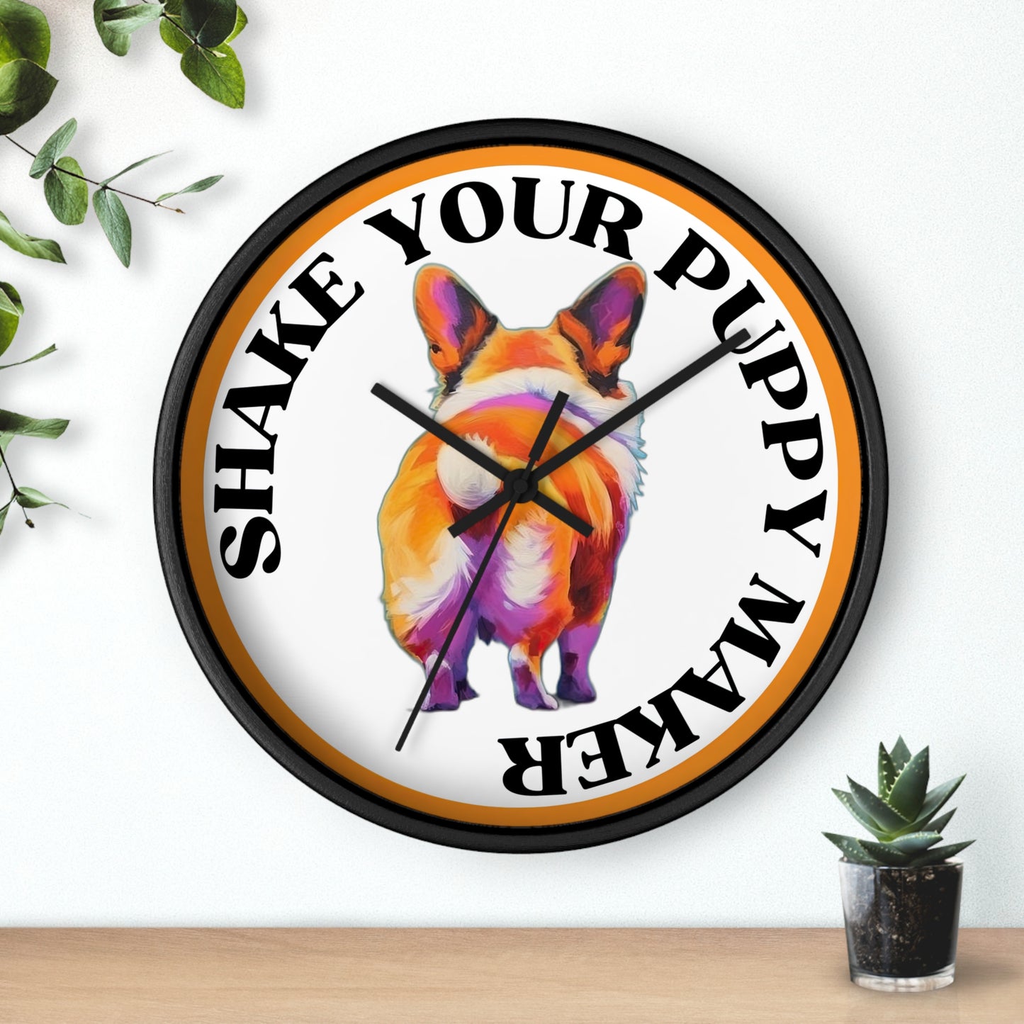 Shake Your Puppy Maker - Wall Clock