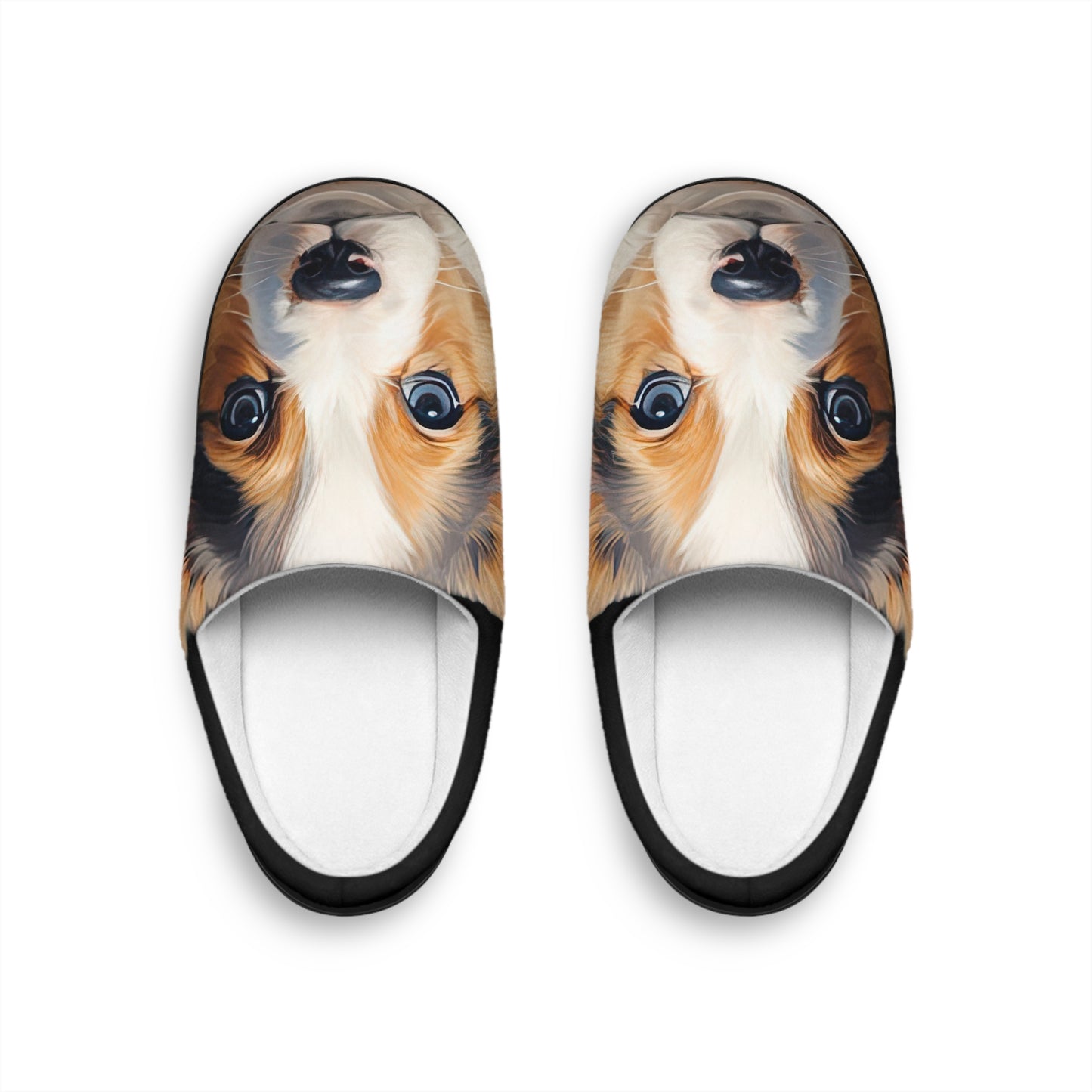 Puppy Dog Eyes Men's Slippers