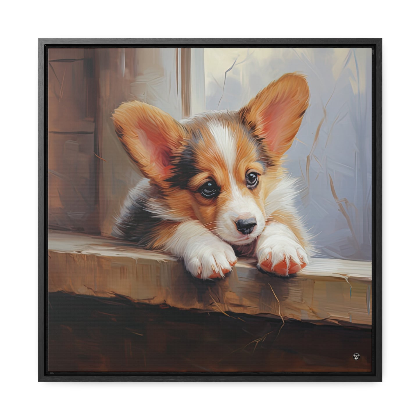 The Culprit - Framed on Canvas