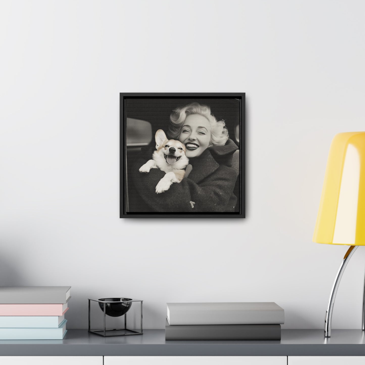 Marilyn's Bestie - Framed on Canvas
