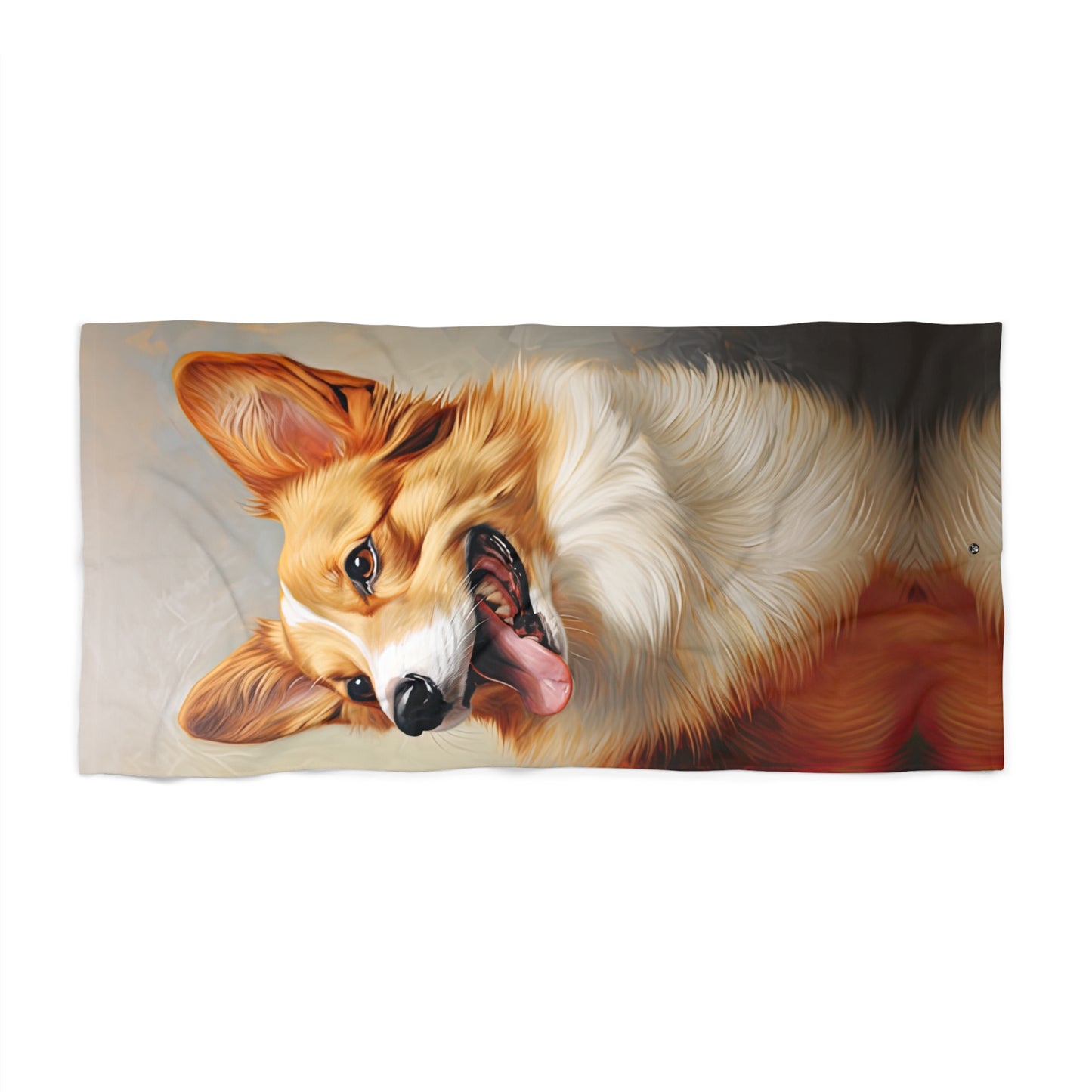 Pembroke Portrait Beach Towel
