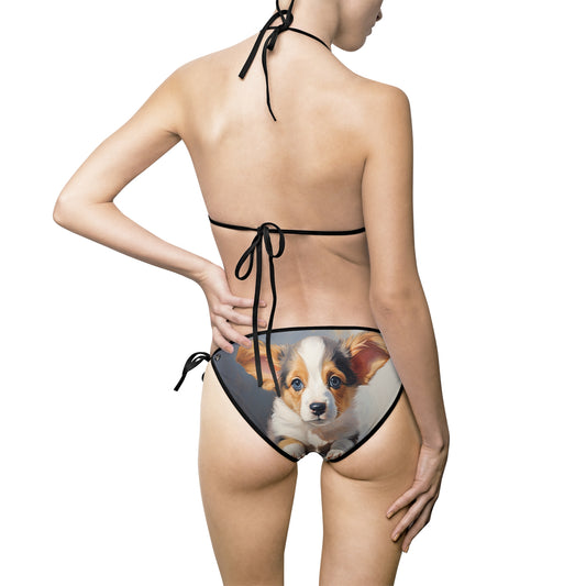 Puppy Portrait - Classic Bikini