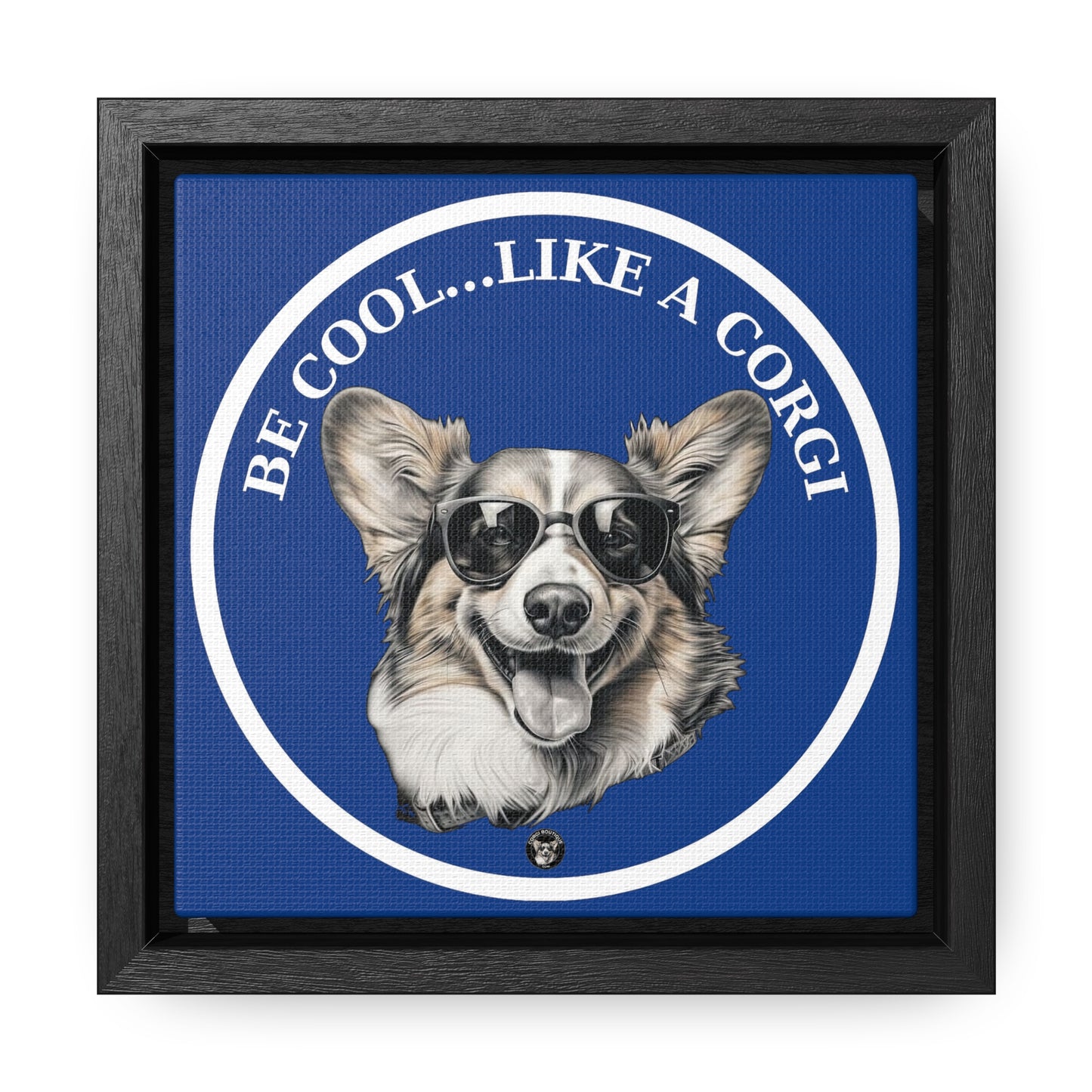 Be Cool - Framed on Canvas
