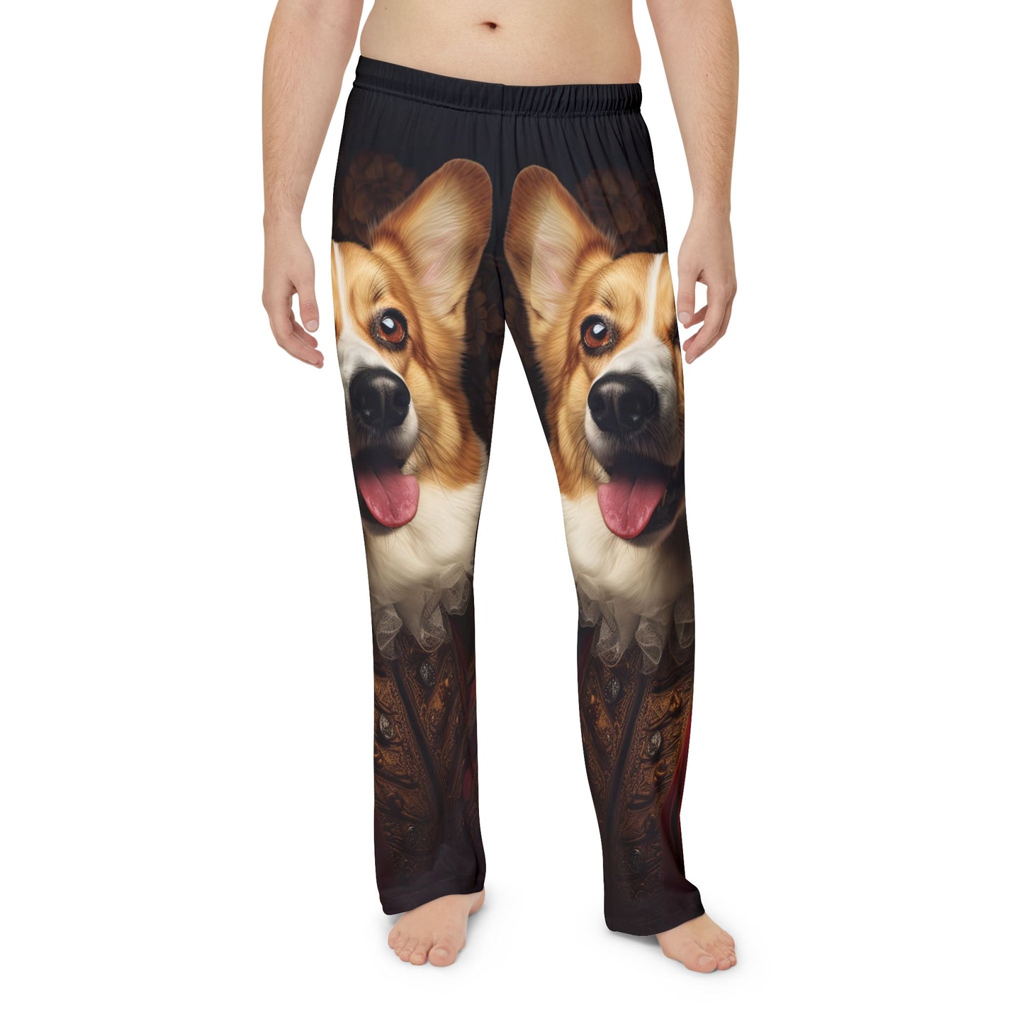 Renaissance Corgi Men's Pajama Pants