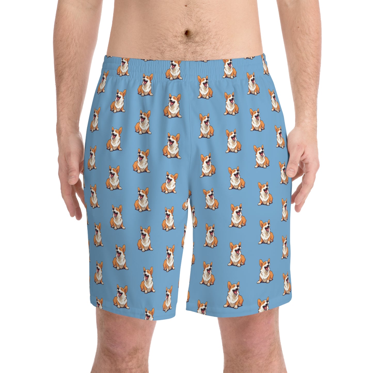 Comical Corgi Board Shorts