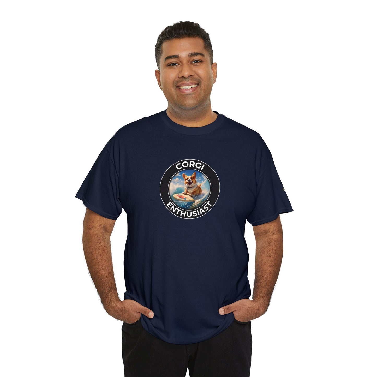 Corgi Enthusiast - Unisex Heavy Cotton Tee