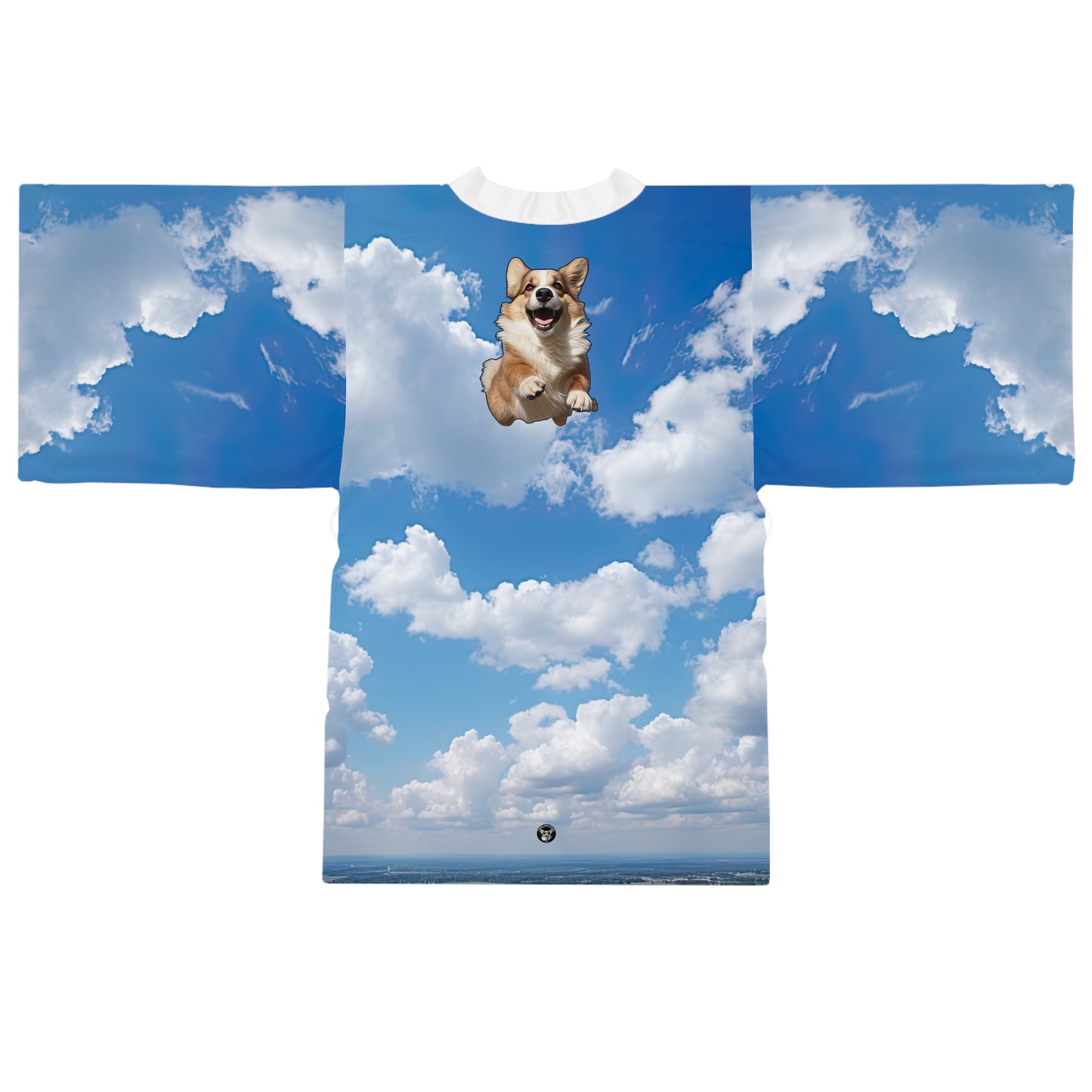 Super Corgi Kimono Robe