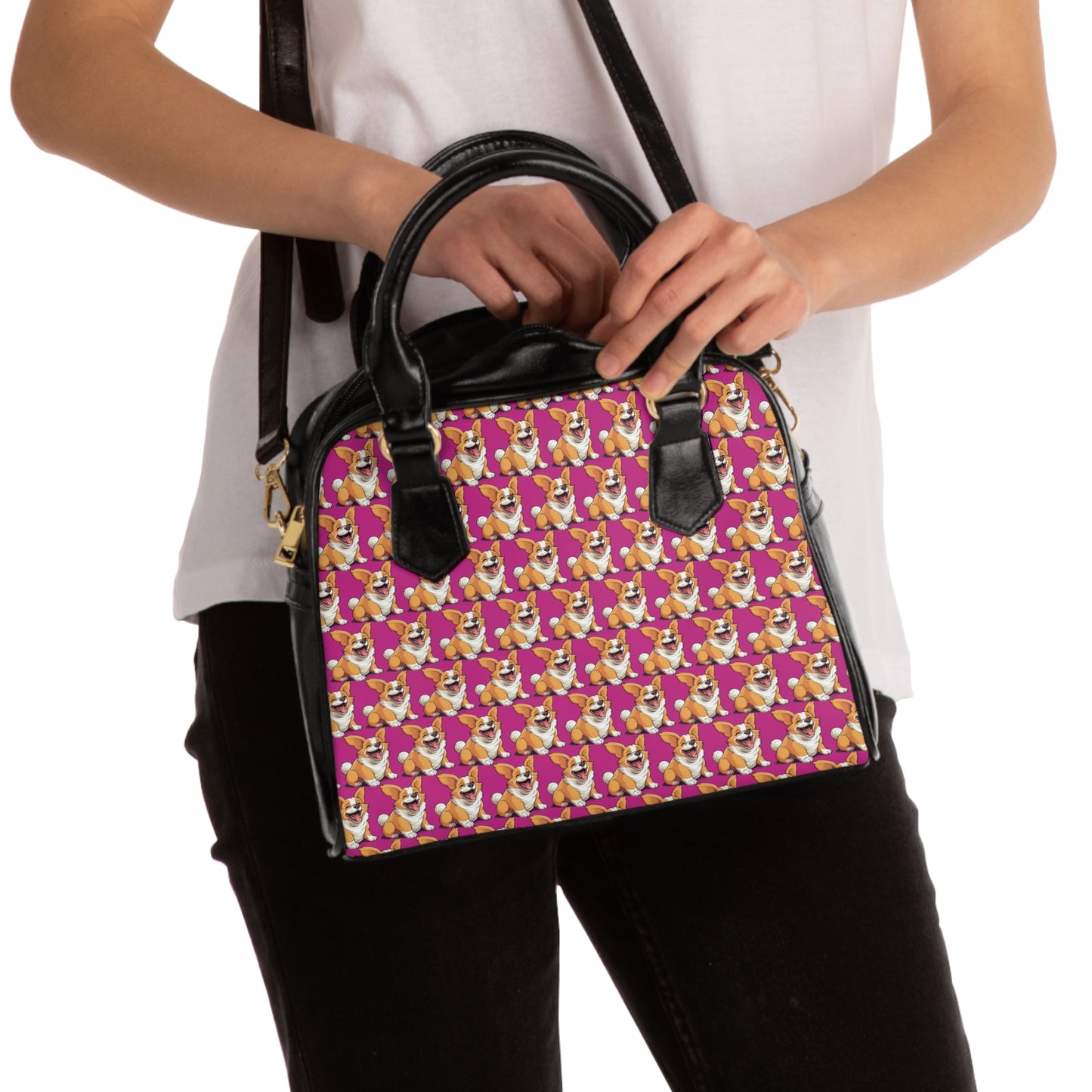 Jolly Jiggler Mosaic - Handbag w/Removable Shoulder Strap