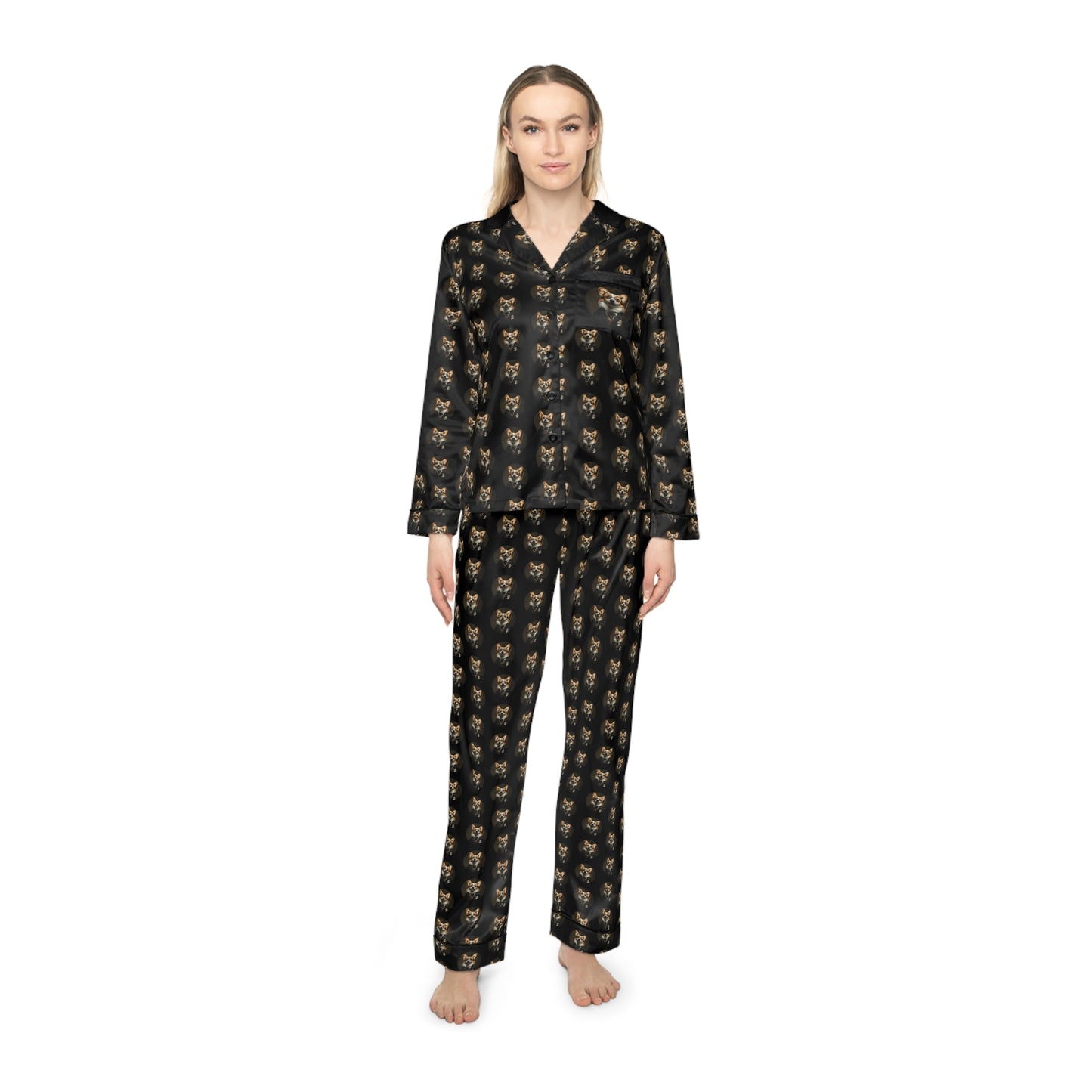 Corgi Potter Silky Pajamas